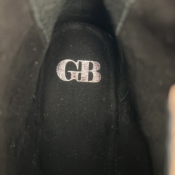 Gianni Bini Leopard Print Suede Zip Chunky Lug Sole Platform Booties - Picture 4 of 6